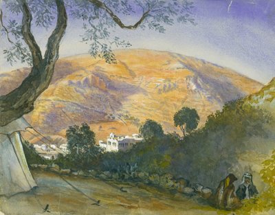 Middle Eastern Landscape by Claude Conder